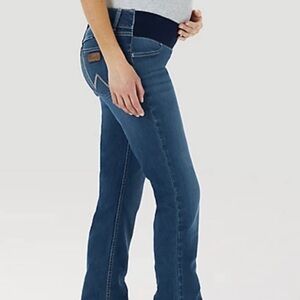 Wrangler bootcut maternity jeans